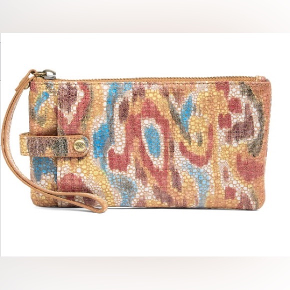 HOBO Multicolor Patterned Wallet - Picture 2 of 9